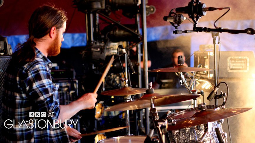 gev playing drums